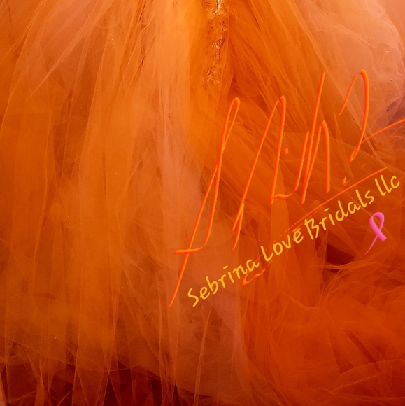 DELIA Custom Order Gold Lace Gatsby Wedding Gown - Picture 2 of 8